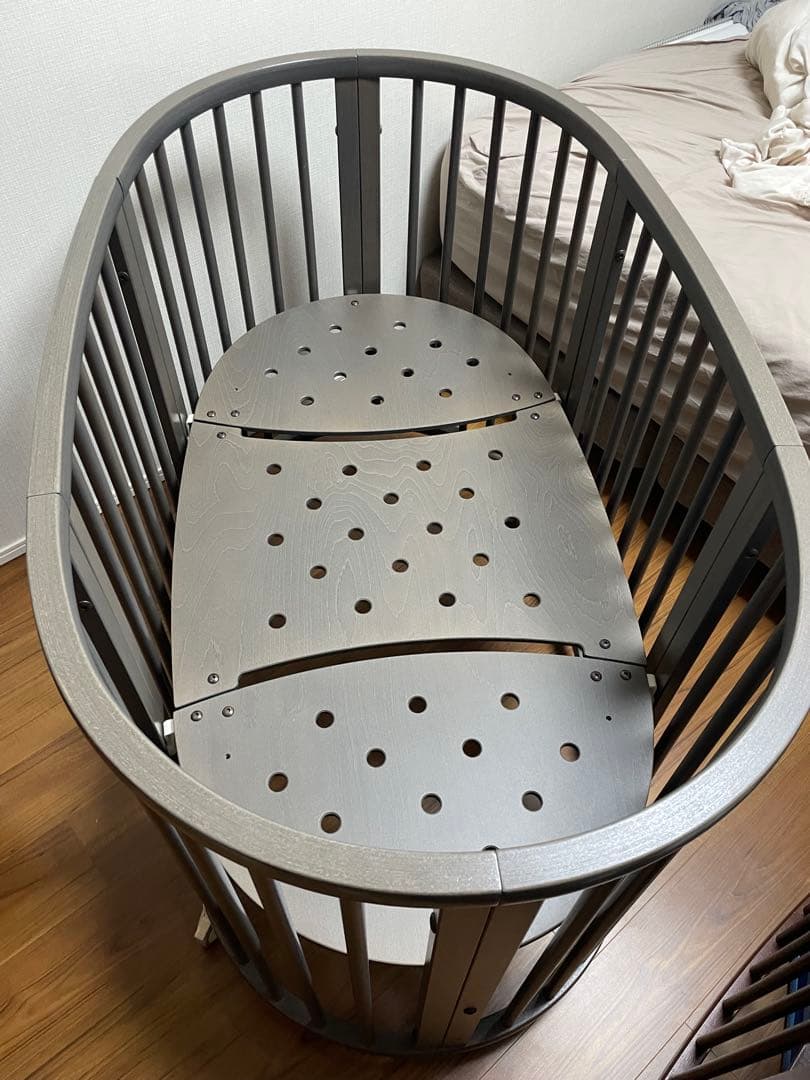 ストッケベビーベッド マットレス付き