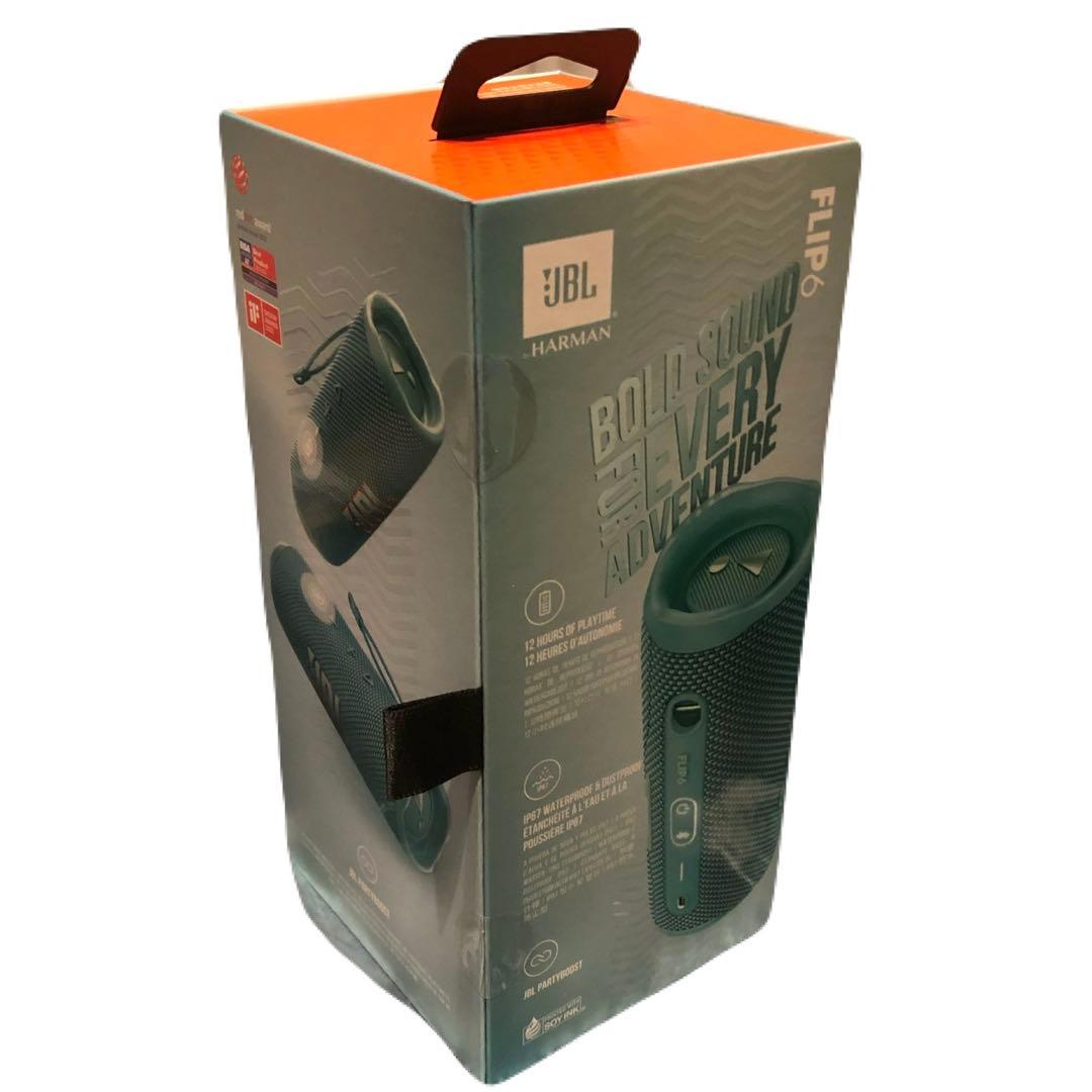 JBL FLIP6 ティール Bluetooth ワイヤレス スピーカー