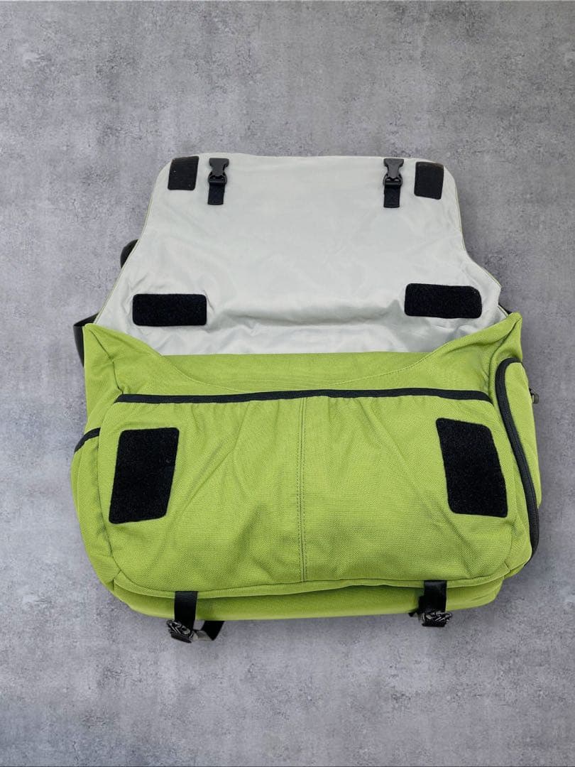 Patagonia ハーフマス メッセンジャーバッグ ゲッコーグリーン