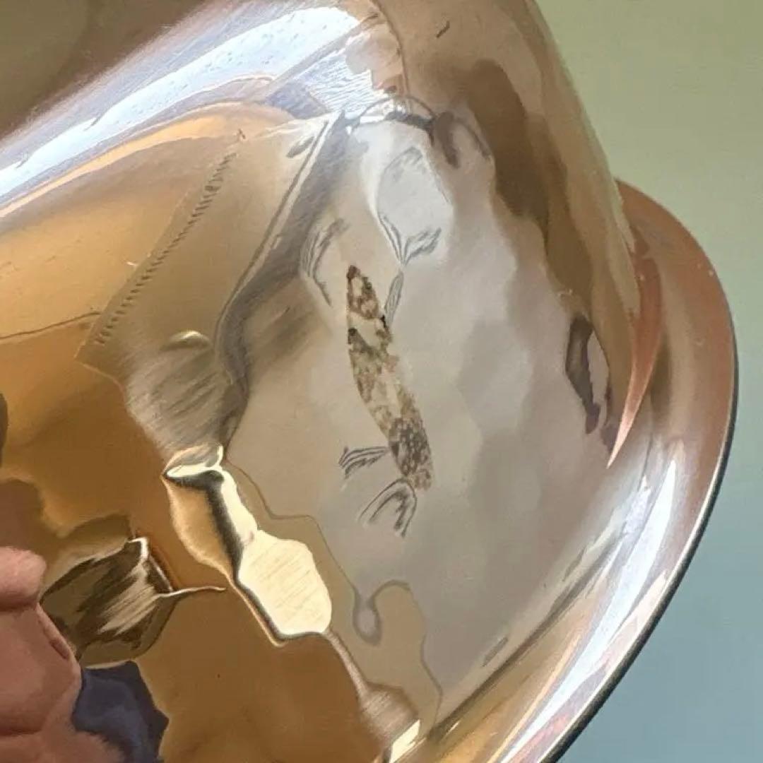 新光金属　フッ素加工　 銅製フライパン 新光堂 日本製 純銅 21㎝