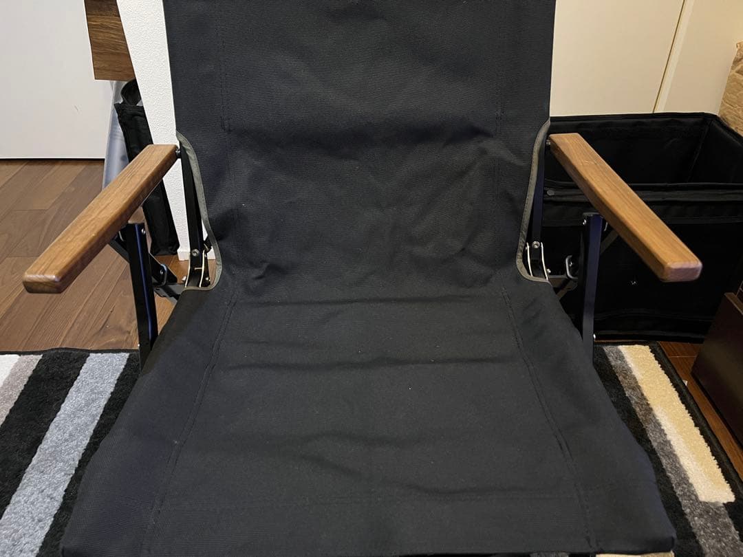 GROUSE SBM CHAIR ブラック　ソロキャンプ