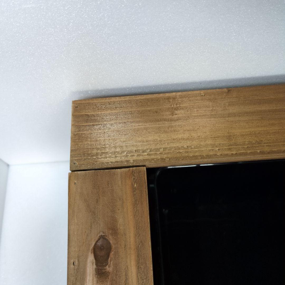 NV22 杉板カバーセット　オーバーフロー加工　木枠　ビオトープ　メダカ