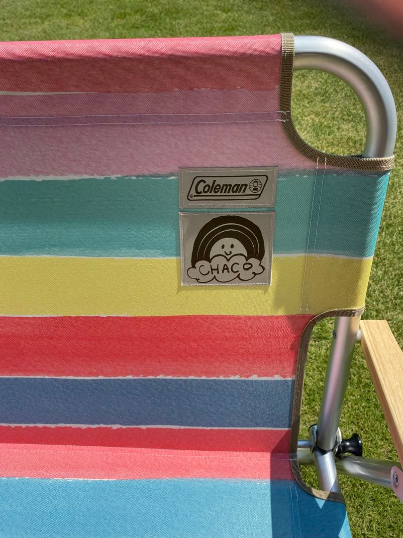 コールマン　リラックスフォールディングベンチ（レインボー）限定品（超レア）1点