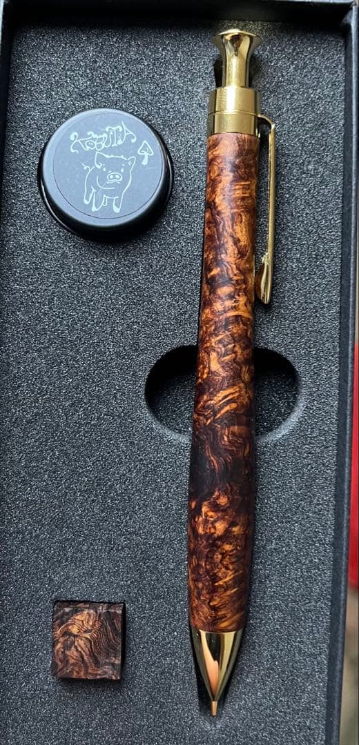 こぶた工房　ローズウッド瘤　杢