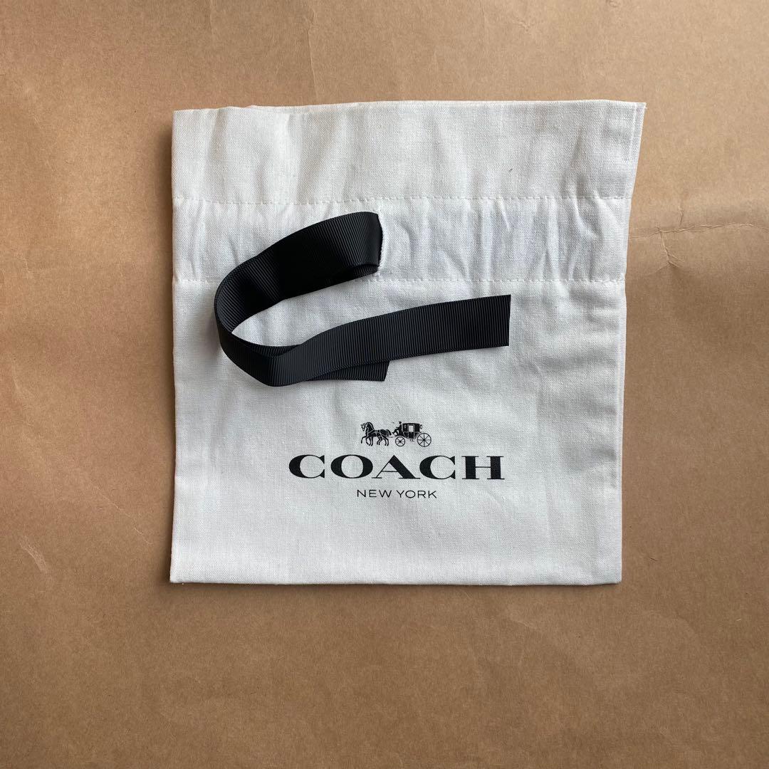 （付属品付き）カラビナ　コーチ　キーホルダー　キーケース　キーリング　ブラック