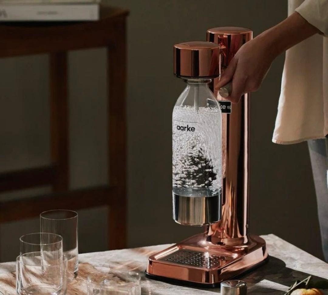 【即日発送】Aarke 炭酸水メーカー ローズゴールド