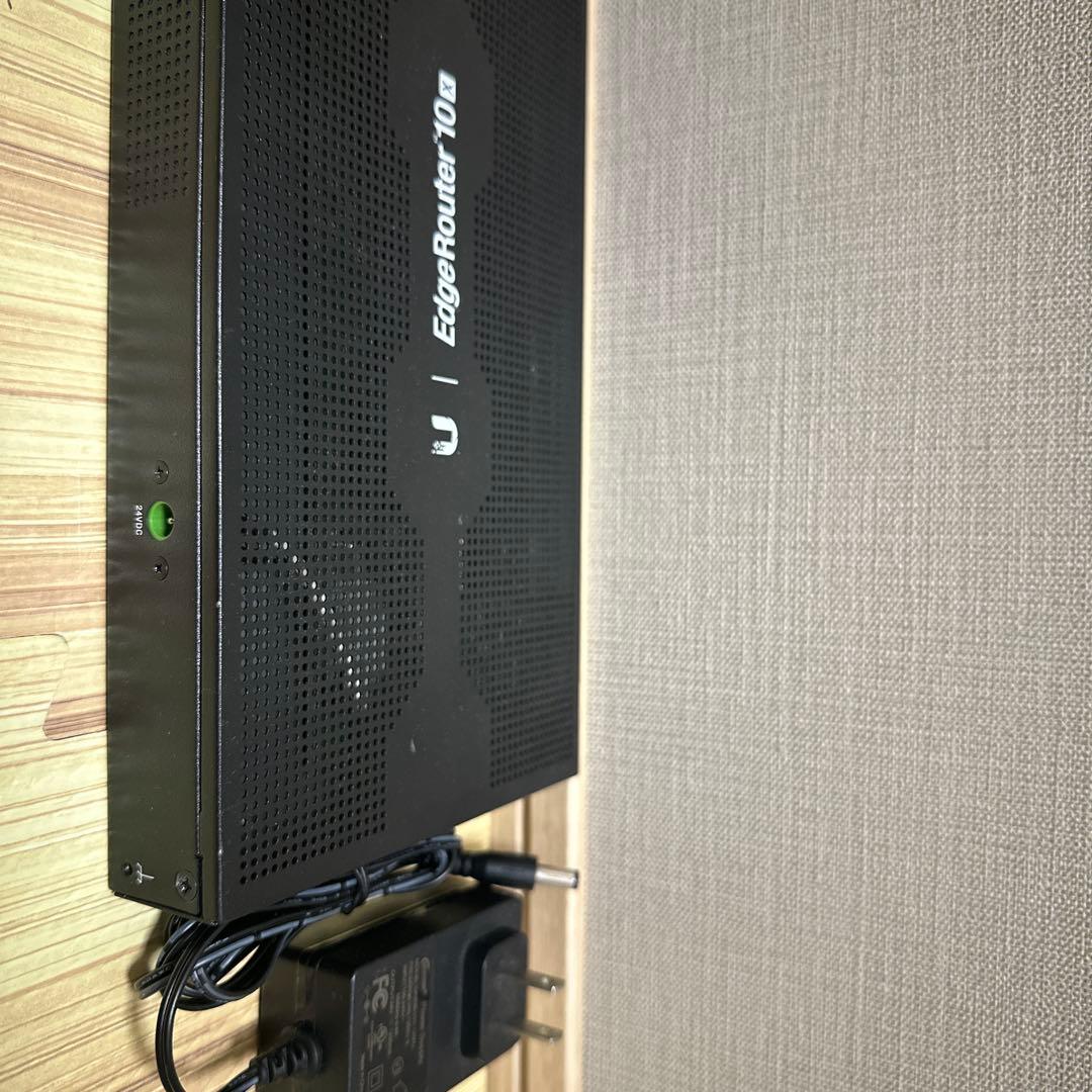 Ubiquiti 製のルーター EdgeRouter 10X ER-10X