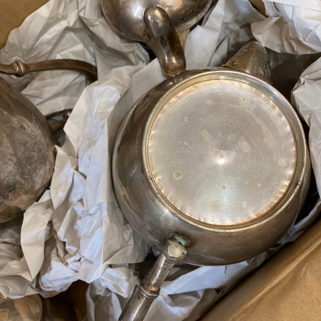 【激レア】アンティーク　ヴィンテージ　三越　ポット　4個セット