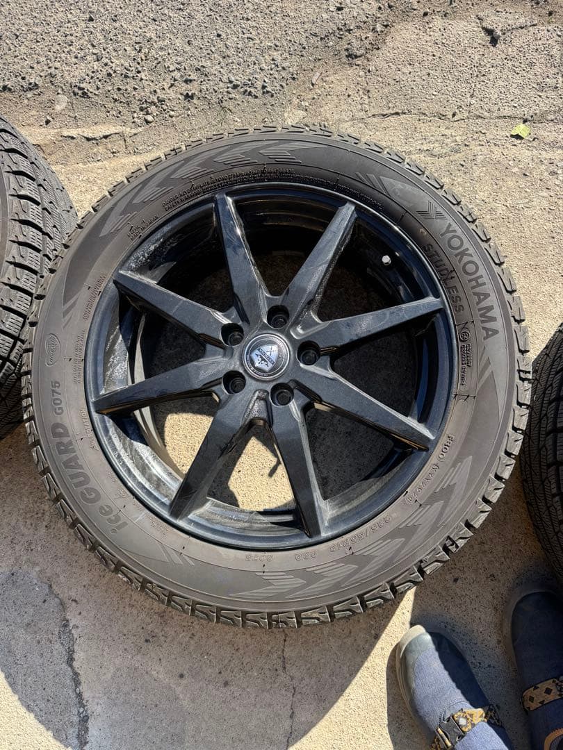 takaotomami バリ溝　ice GUARD G075 225/55