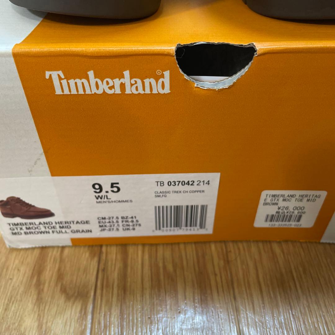 靴 Timberland Heritage Moc Toe GORE-TEX