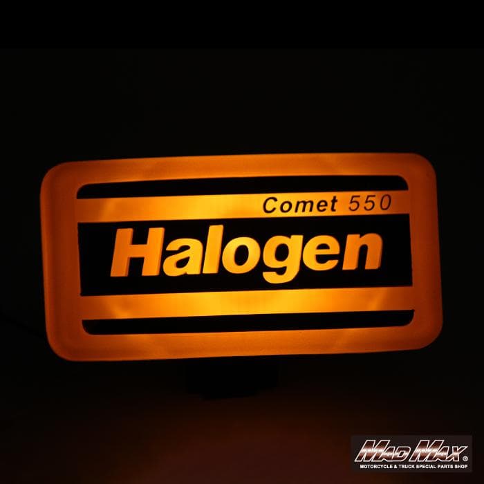 トラック用 角型 H3 ハロゲン フォグランプ 作業灯 イエロー 24V 2個