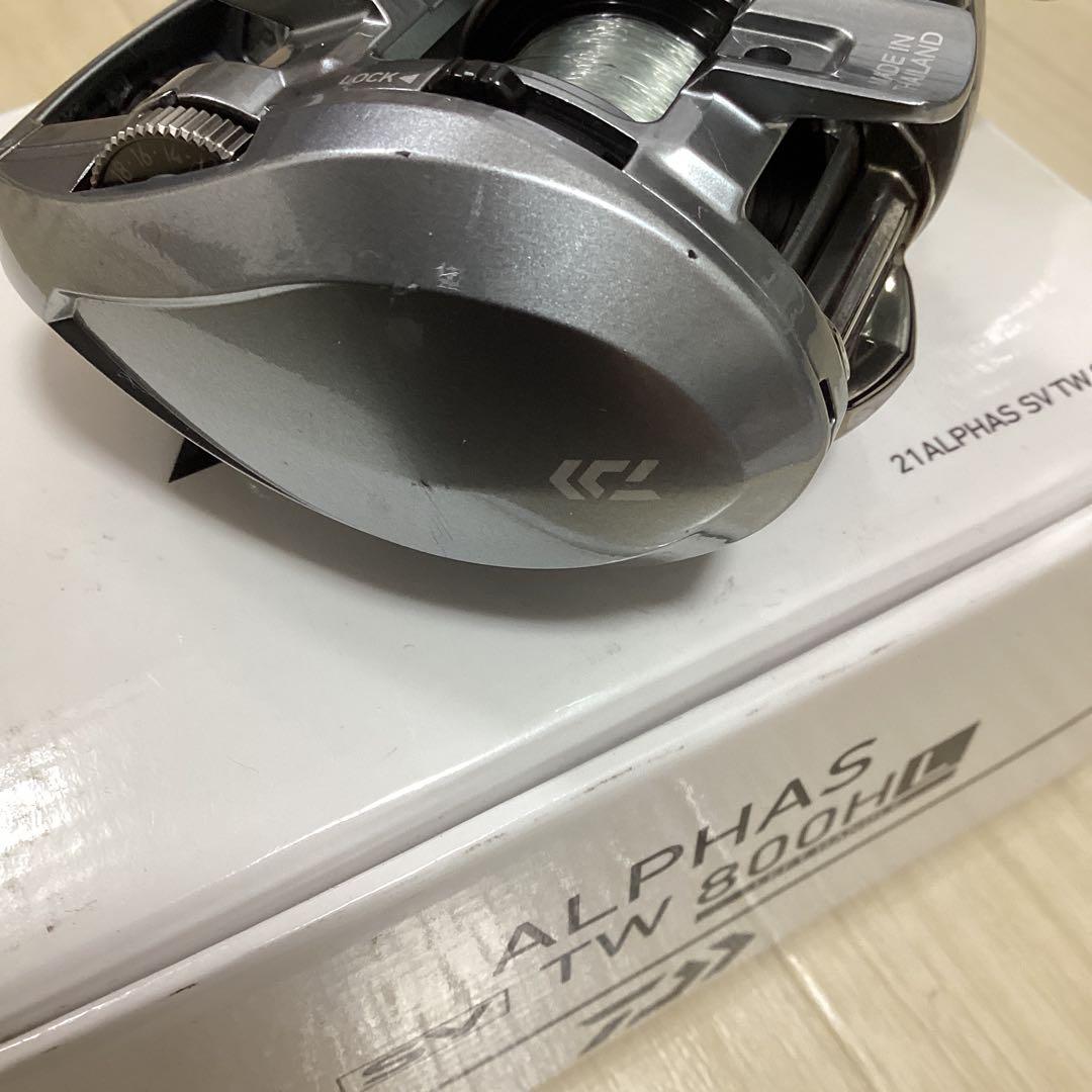 21 ALPHAS SV TW 800HL ベイトリール
