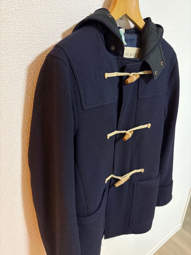 BURBERRY BRIT ダッフルコート ネイビー XS