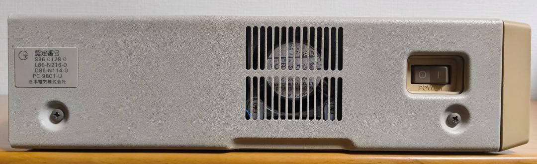 動作確認済み NEC PC-9801UV