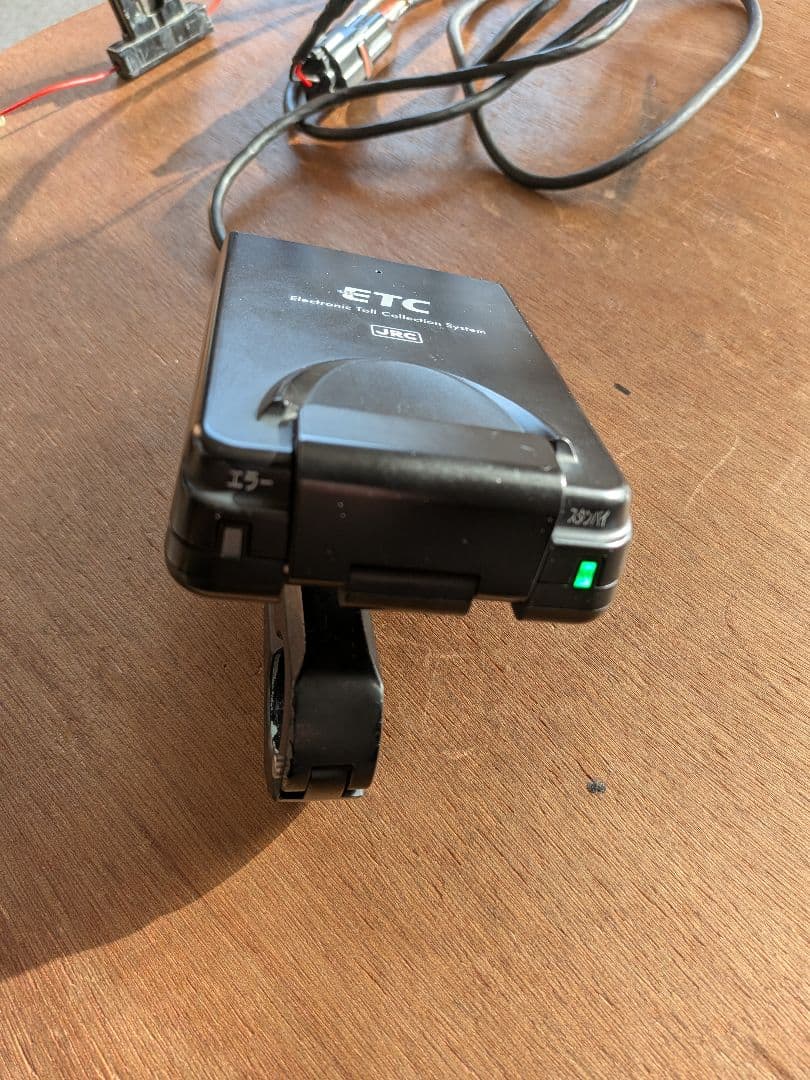 バイク用アンテナ一体型ETC　JRM12