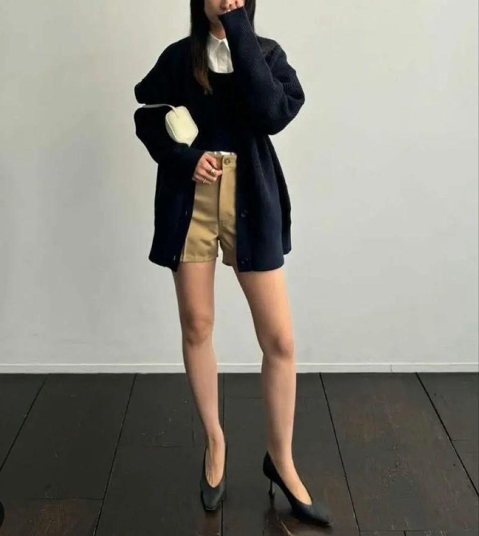 クラネ/BUSTIER SET KNIT CARDIGAN