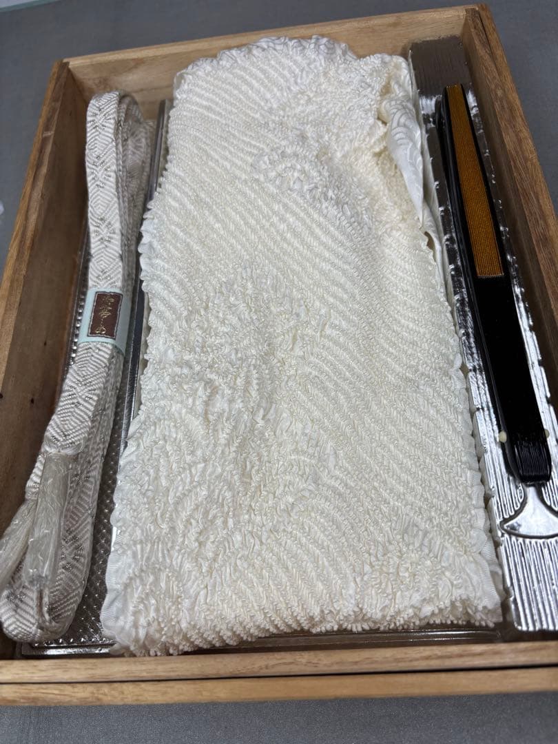 正絹豪華黒留袖6点フルセット 黒留袖　袋帯　帯締め帯揚げ　長襦袢　 末広