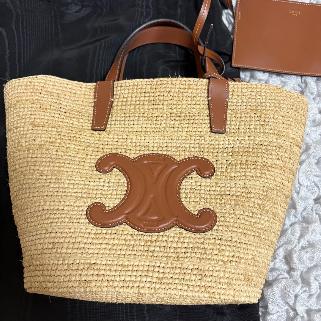 値下げ中！！CELINE クラシック かごバッグ ベージュ　セリーヌ