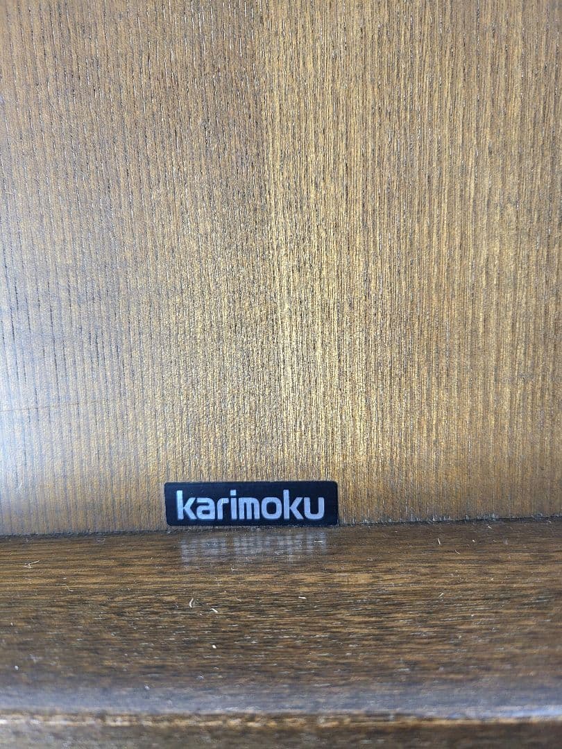 極美品 カリモク 座椅子 木製 karimoku 家具 和室 高級 イス
