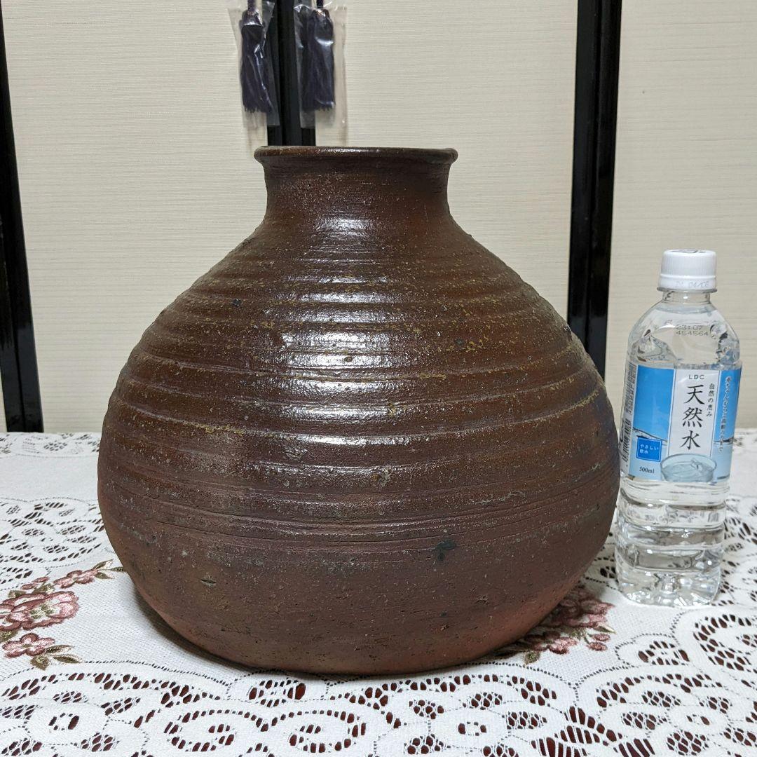 【本物保証】桃山時代 古備前 壷 陶友会鑑定書付き 箱 壺 花器 備前焼 置物