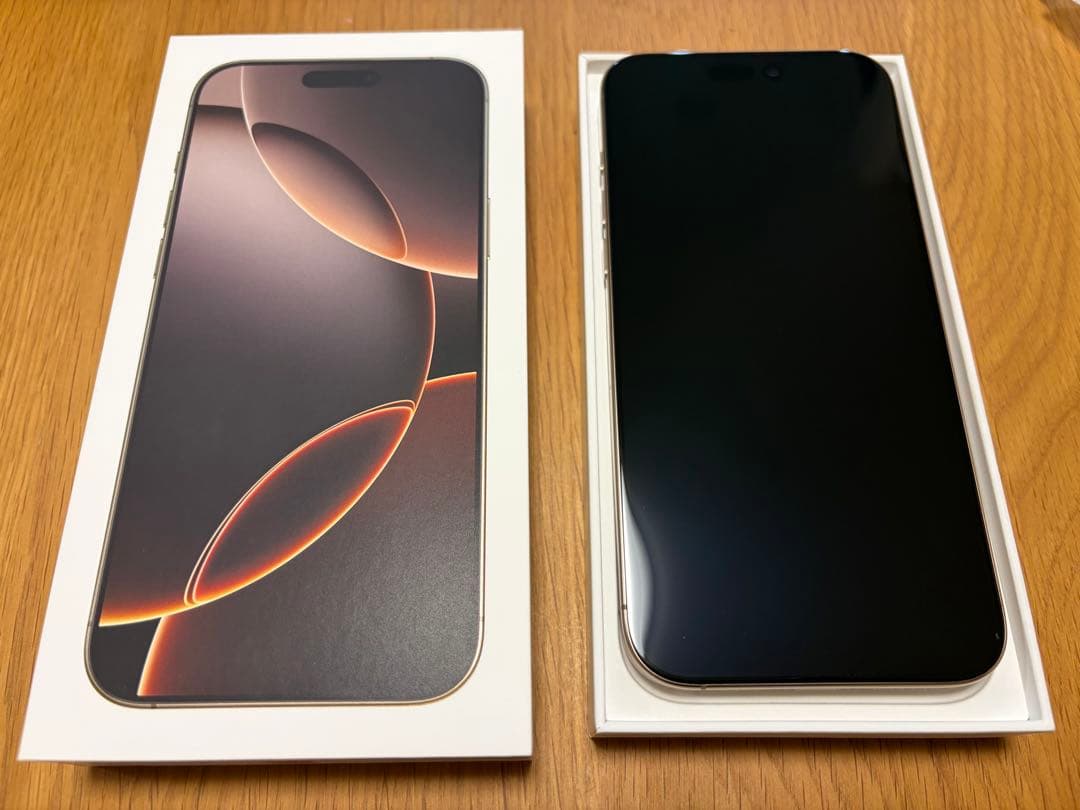 し*ん様 iPhone１６Pro Max デザートチタニウム