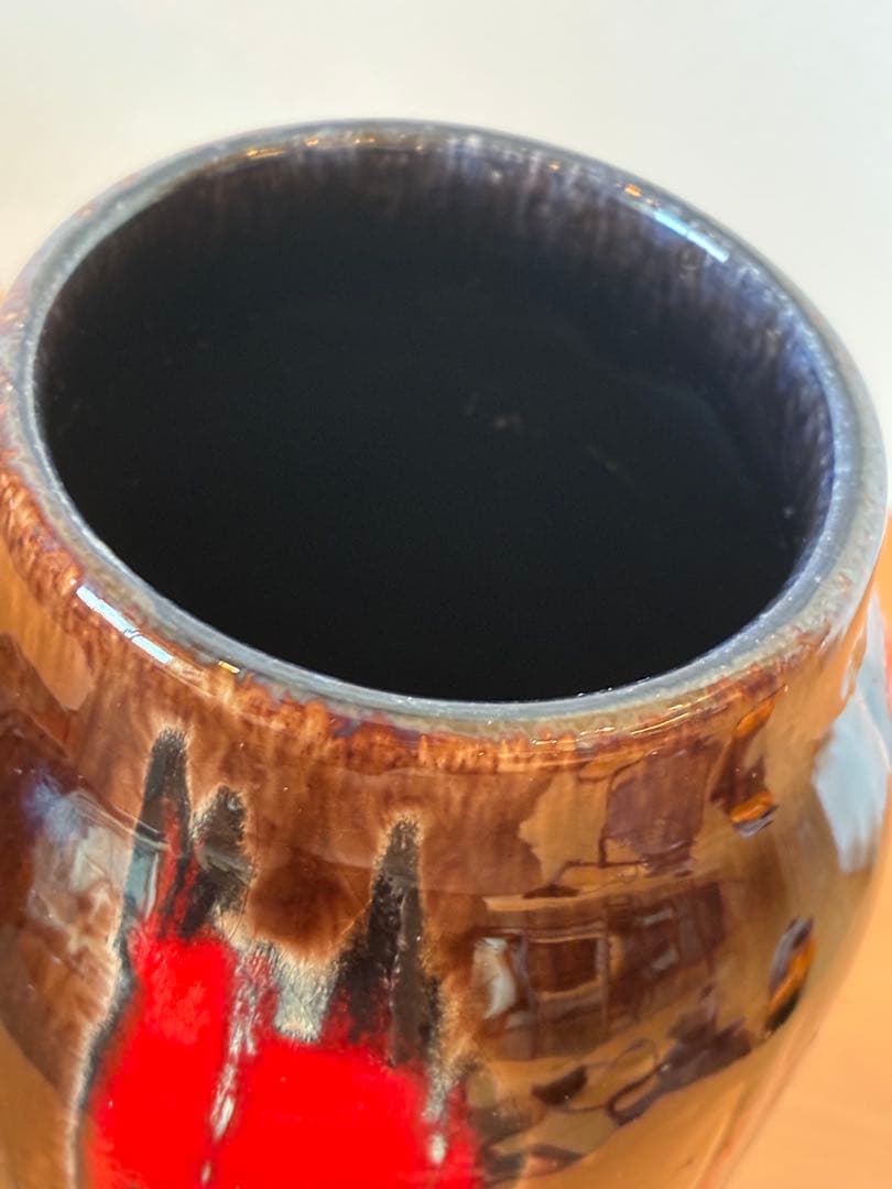 Fatlava ファットラヴァ Scheurich lora 22cm 花瓶