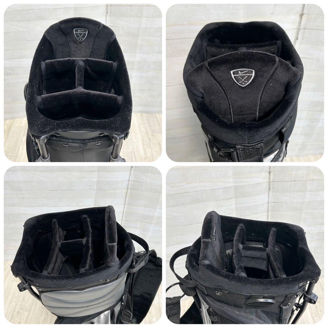 NIKI GOLF スタンド式キャディバッグ　グレー【5分割口】