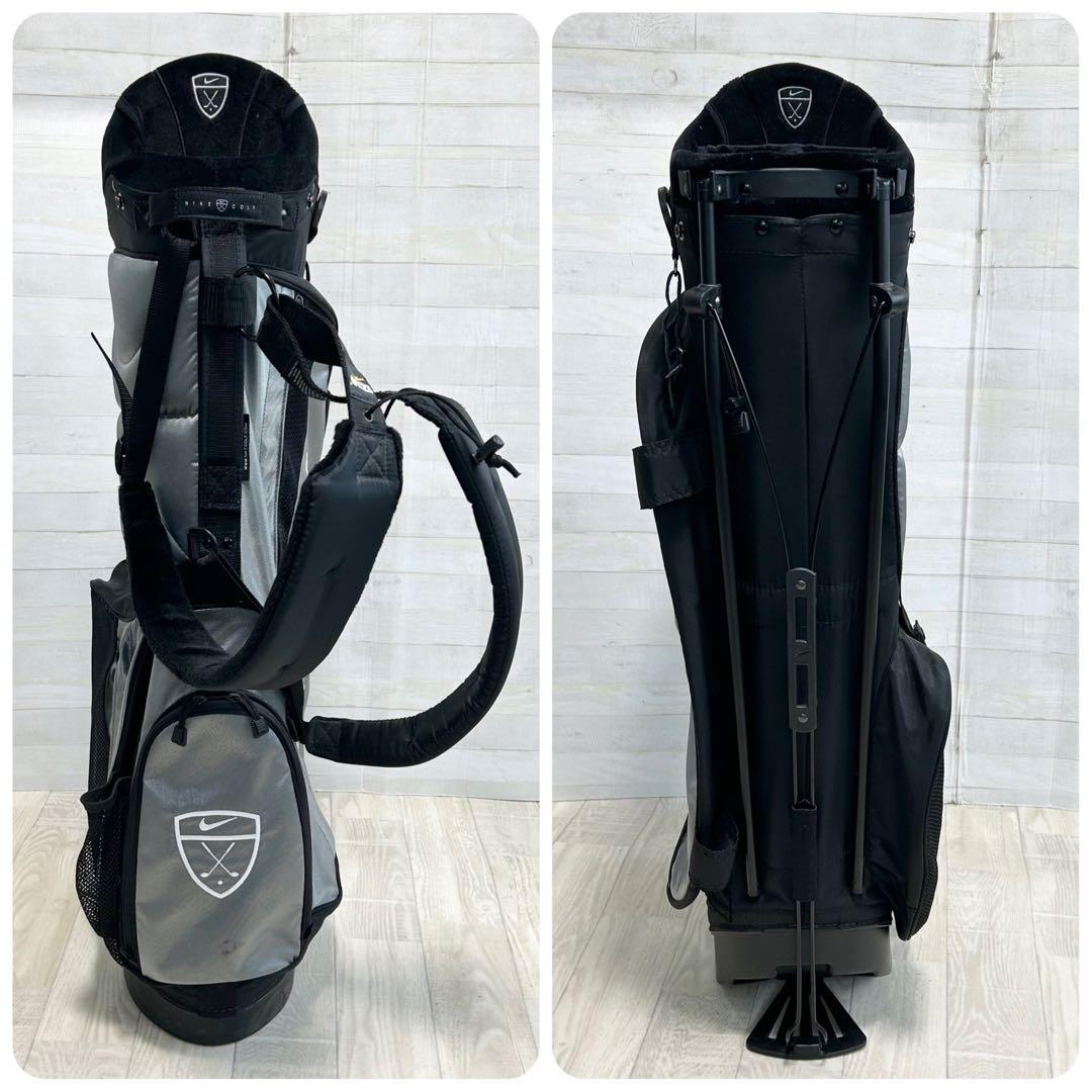 NIKI GOLF スタンド式キャディバッグ　グレー【5分割口】