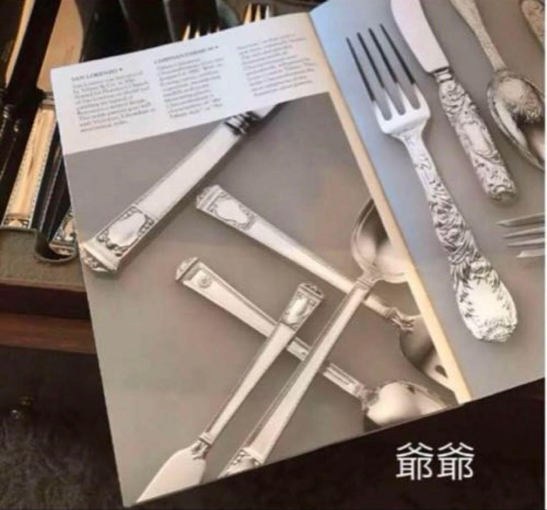 【Tiffany & Co.／ティファニー】純銀 スプーン「サン・ロレンツォ」