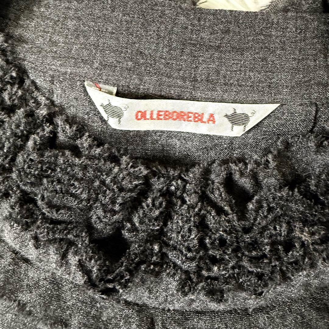 オレボレブラ ワンピース ノースリーブ 白雪姫 ブタさん 刺繍 フリル