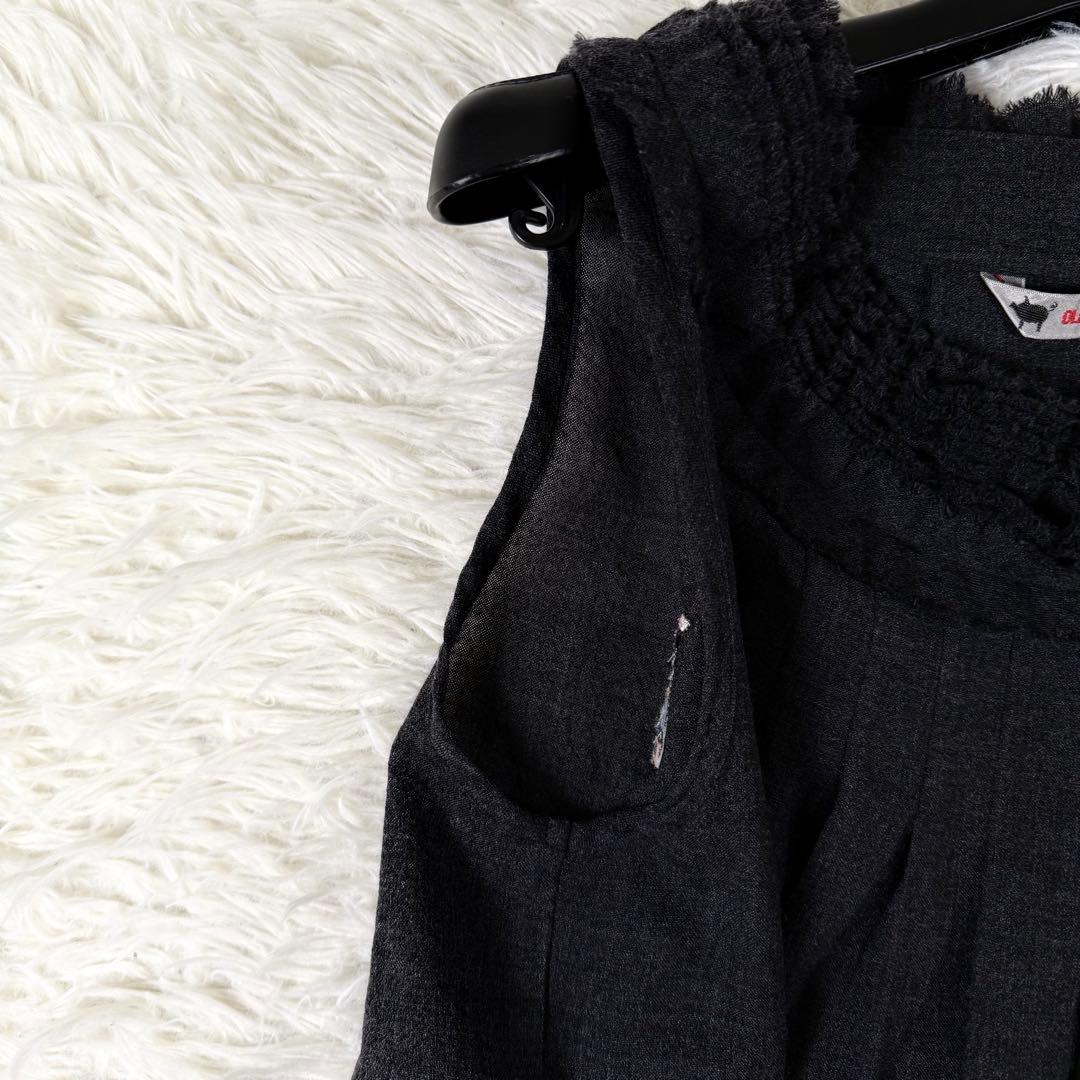 オレボレブラ ワンピース ノースリーブ 白雪姫 ブタさん 刺繍 フリル