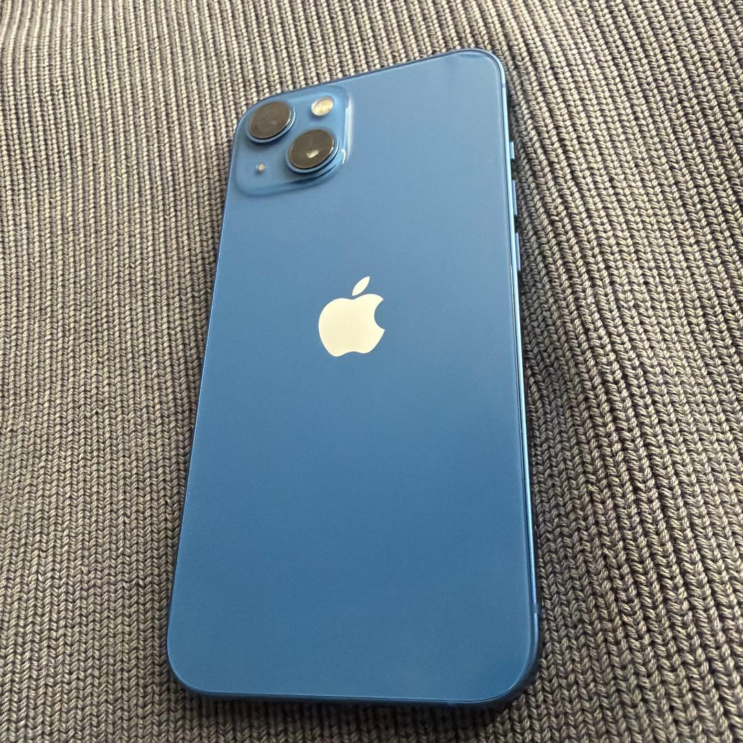 iPhone 13 ブルー 128GB SIMフリー 初期化済 おまけあり