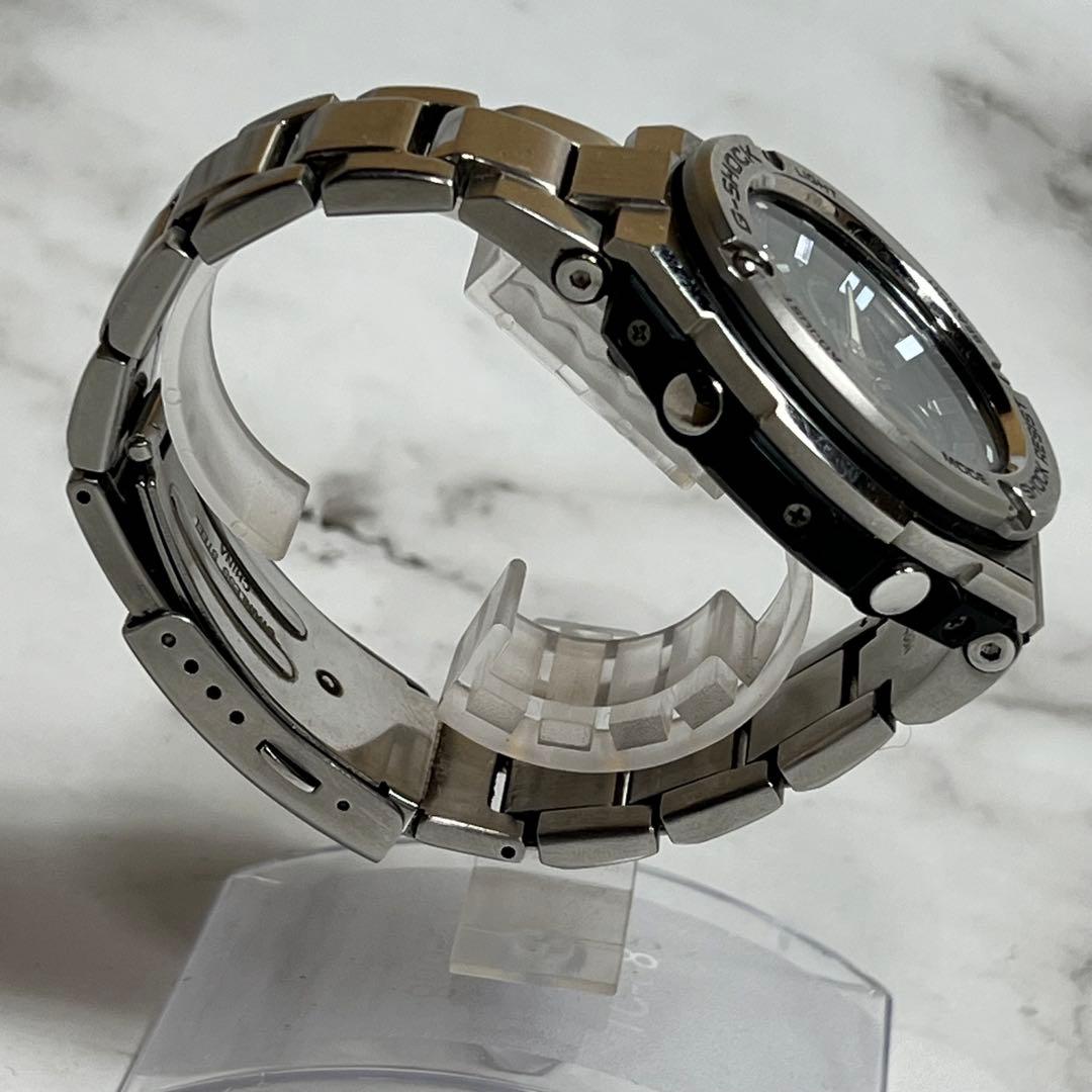 稼働品 G-SHOCK GST-W310D メンズ腕時計 シルバー 黒 メタル