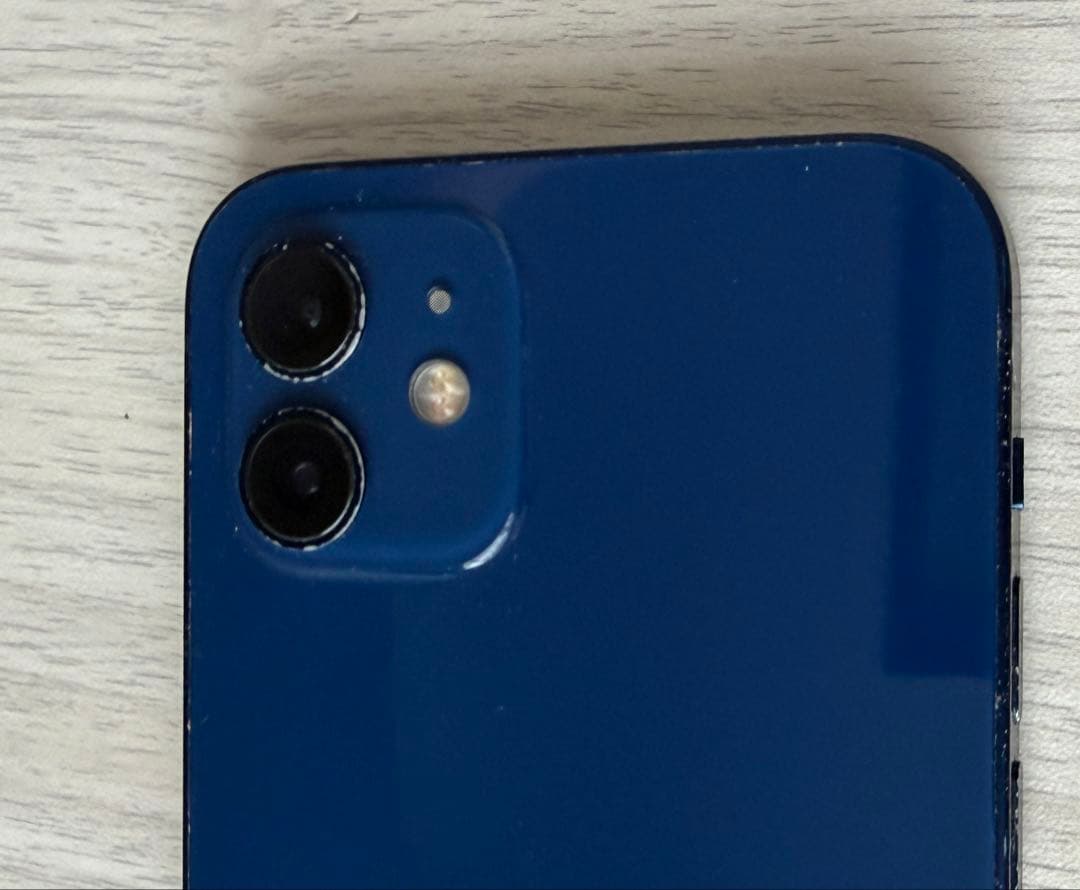 iPhone 12ブルー 本体 128GB SIMフリー　初期化済み