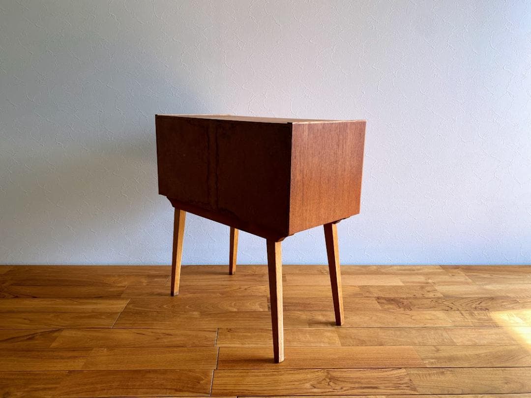 ヴィンテージ スウェーデン製 チーク×オーク 2段チェスト 仕上済