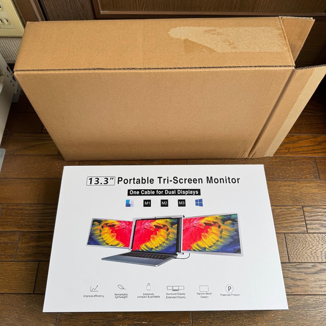 トリプルモニター デュアルモニター モバイルモニター Mac対応 外付けモニター