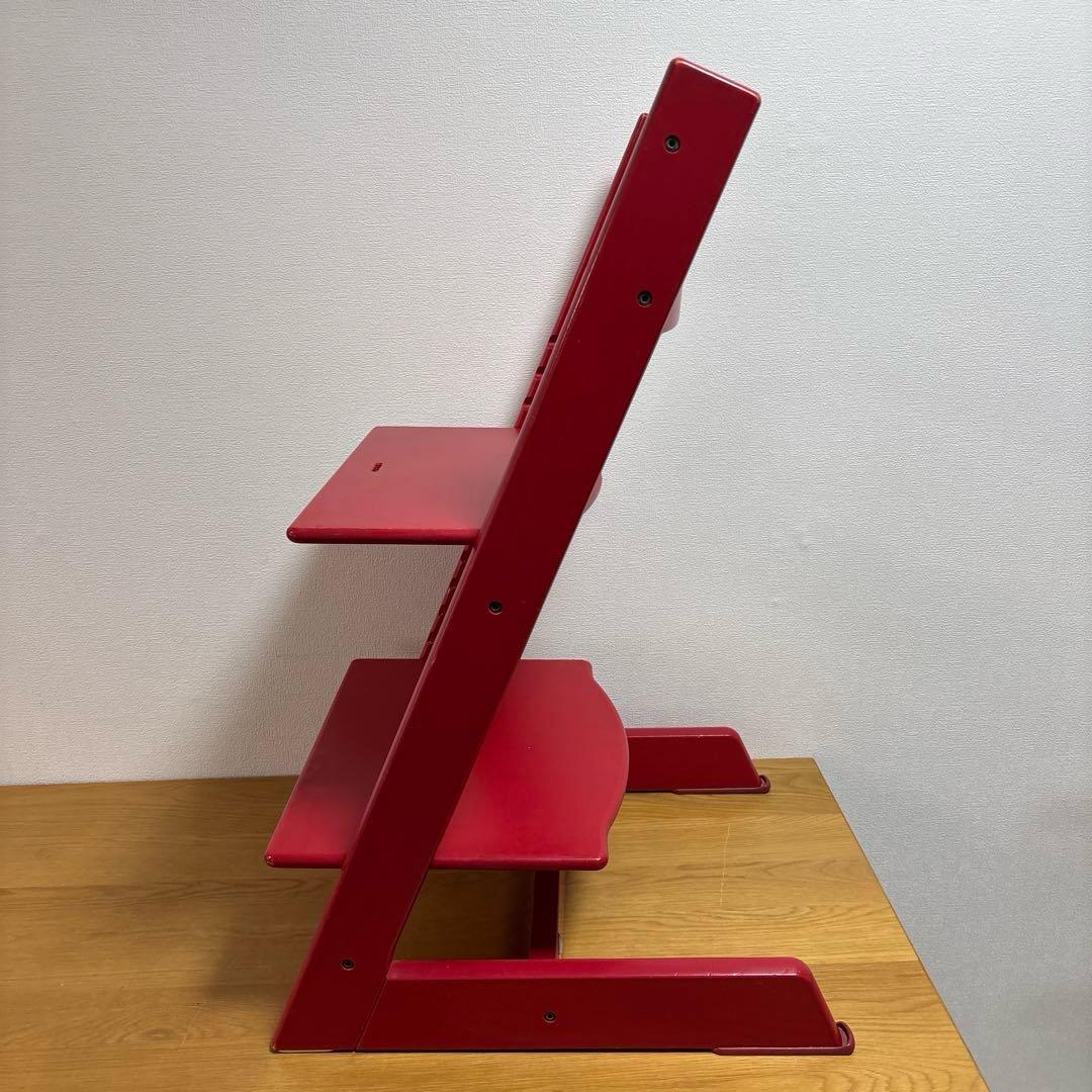 組み立て不要　北欧　stokke ストッケ トリップトラップ　　シリアル4 赤