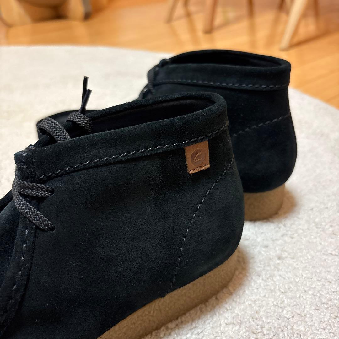 Clarks『クラークス』黒 スエード ワラビーシューズ
