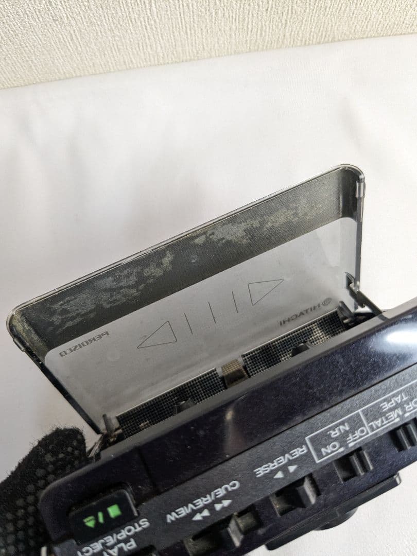 【ジャンク品】 HITACHI カセットプレーヤー CP-25