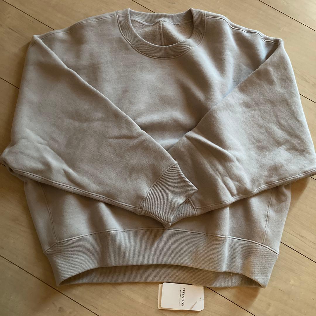 NOBLE ナッピングオーバーニュアンススウェット