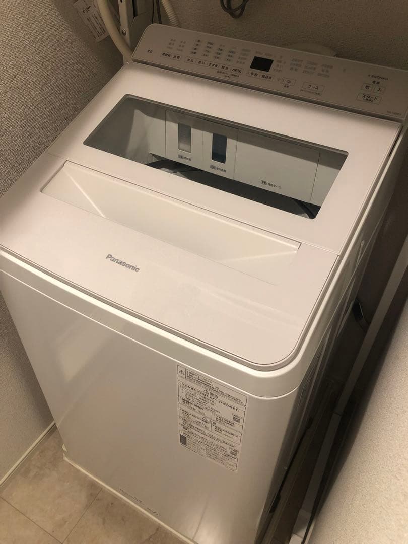 【2024年】パナソニック【Panasonic】縦型全自動洗濯機8kg★超美品★