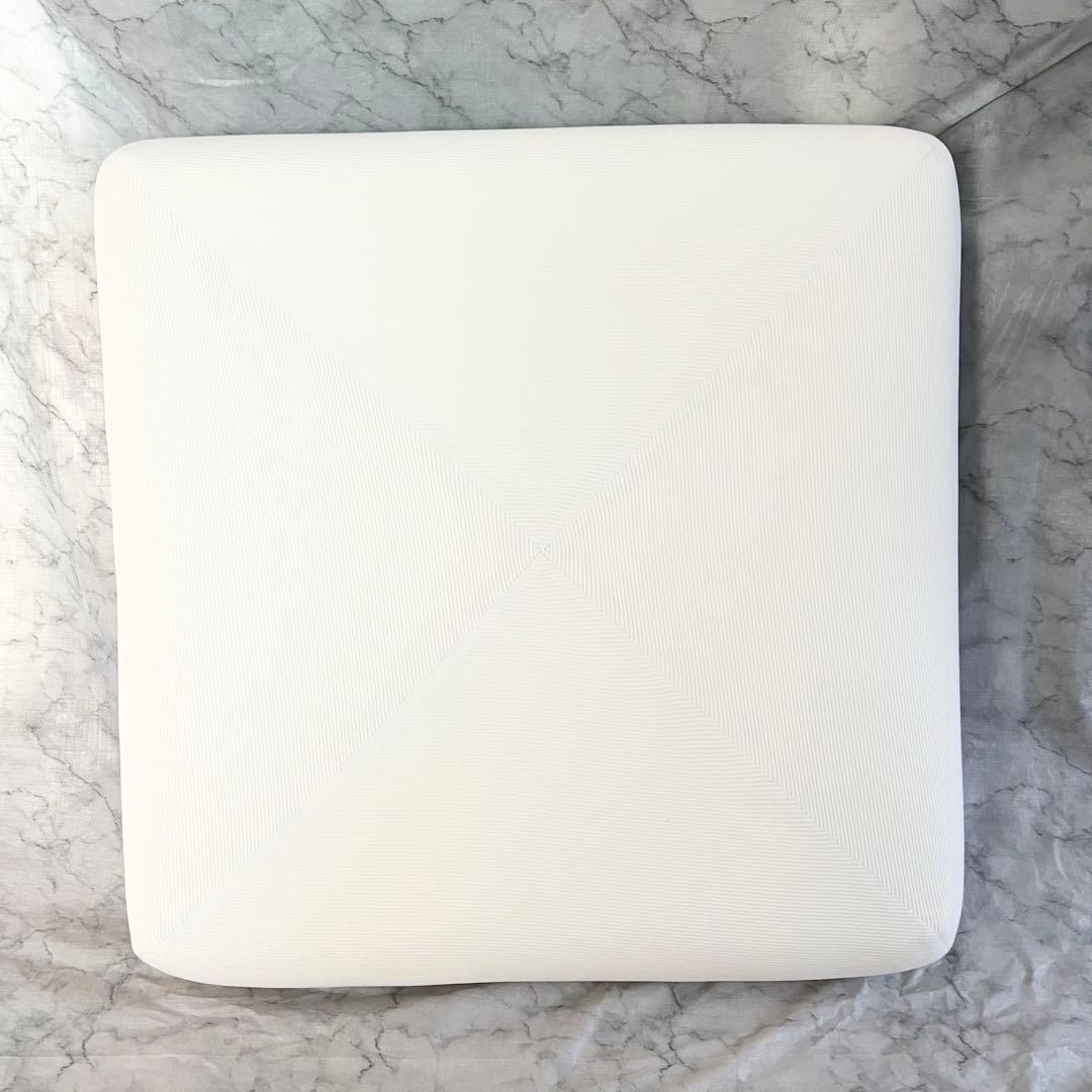 1人掛け　シングル置き畳マットソファローソファ1人用白ホワイト厚め