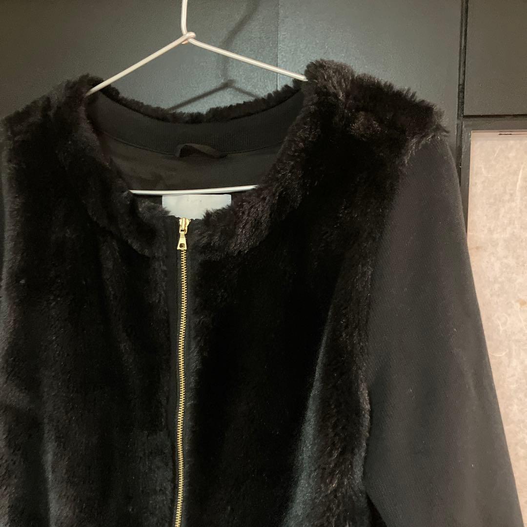 定価6万　【美品】VICKY ネイビー 3wayモッズコート ファーライナー付き