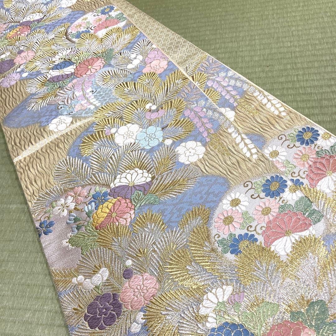 専用ページ　正絹　袋帯　2本おまとめ