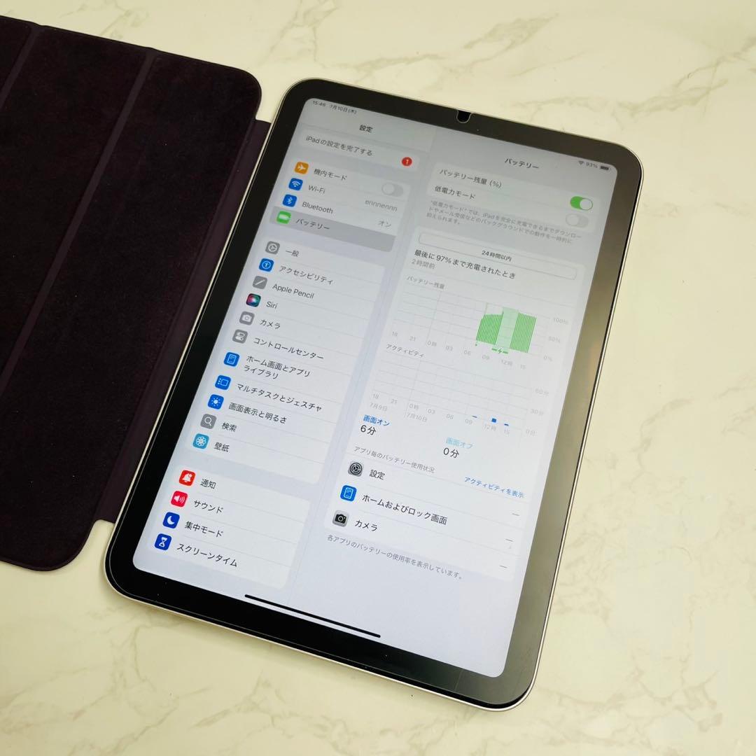 iPad mini 第6世代 Wi-Fiモデル 64GB スターライト