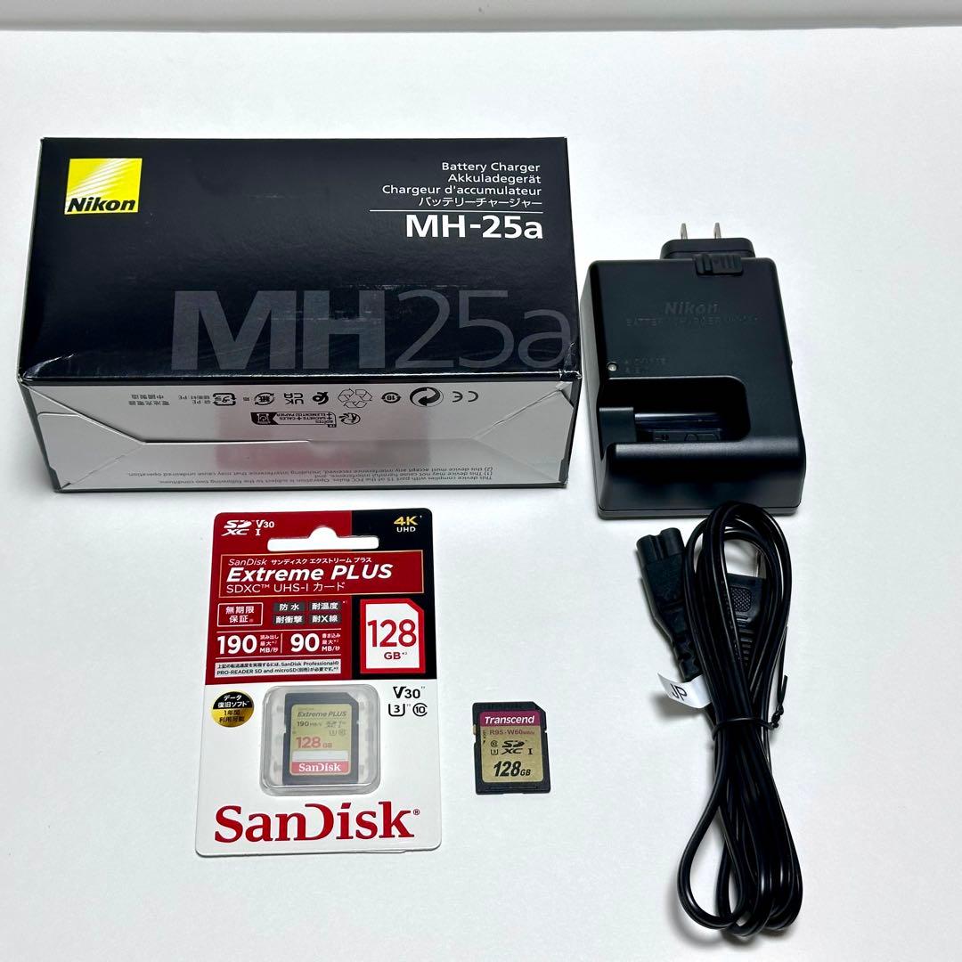 【極美品】Nikon Z5Ⅱ MH-25a SDカード2枚セット