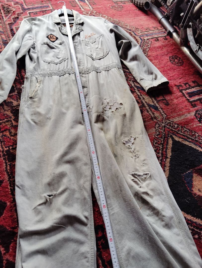 リー　Lee　ユニオンメイド　UNIONMADE　つなぎ　オールインワン　刺繍