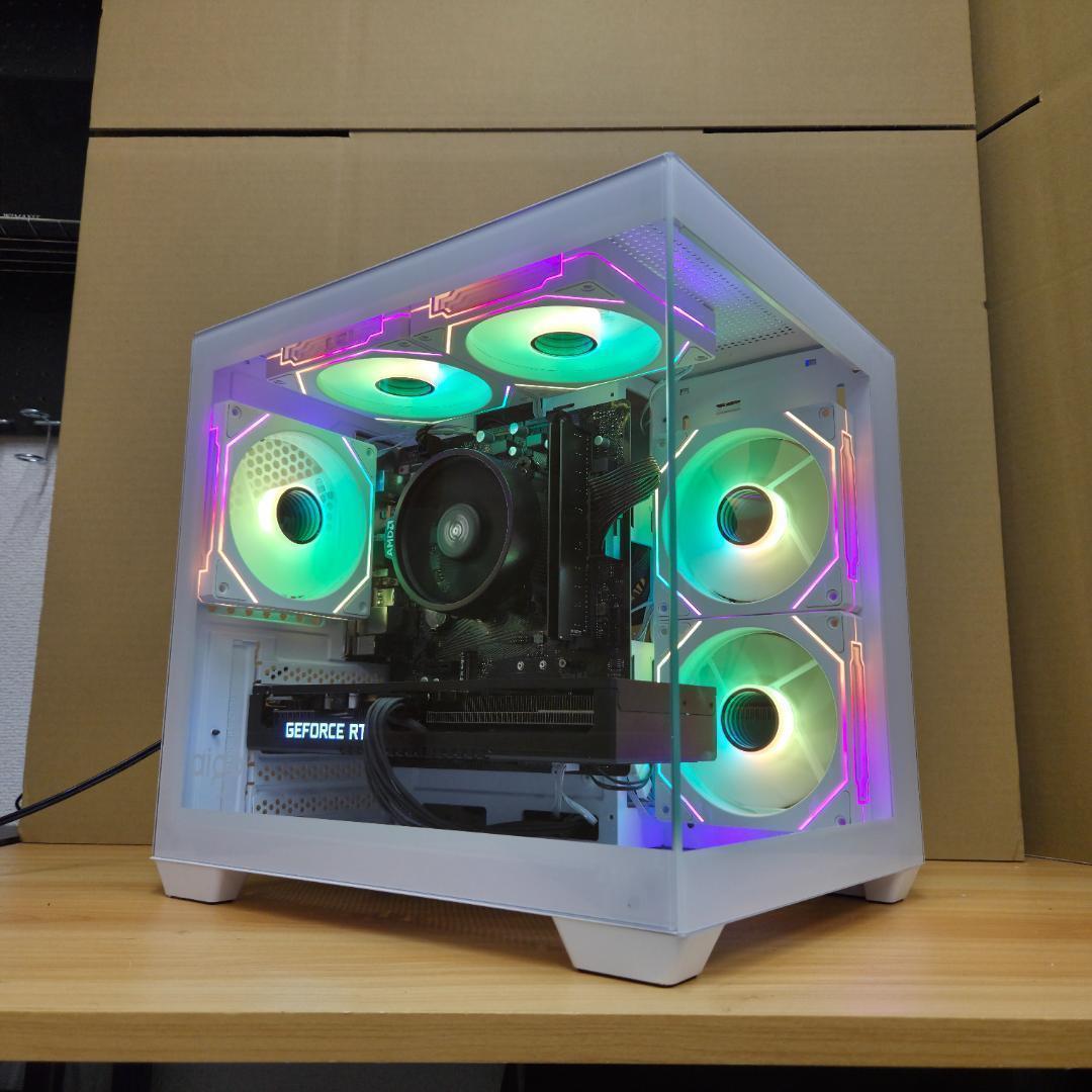新品ケースゲーミングPC★RTX4060Ti/Ryzen 7/SSD512GB②