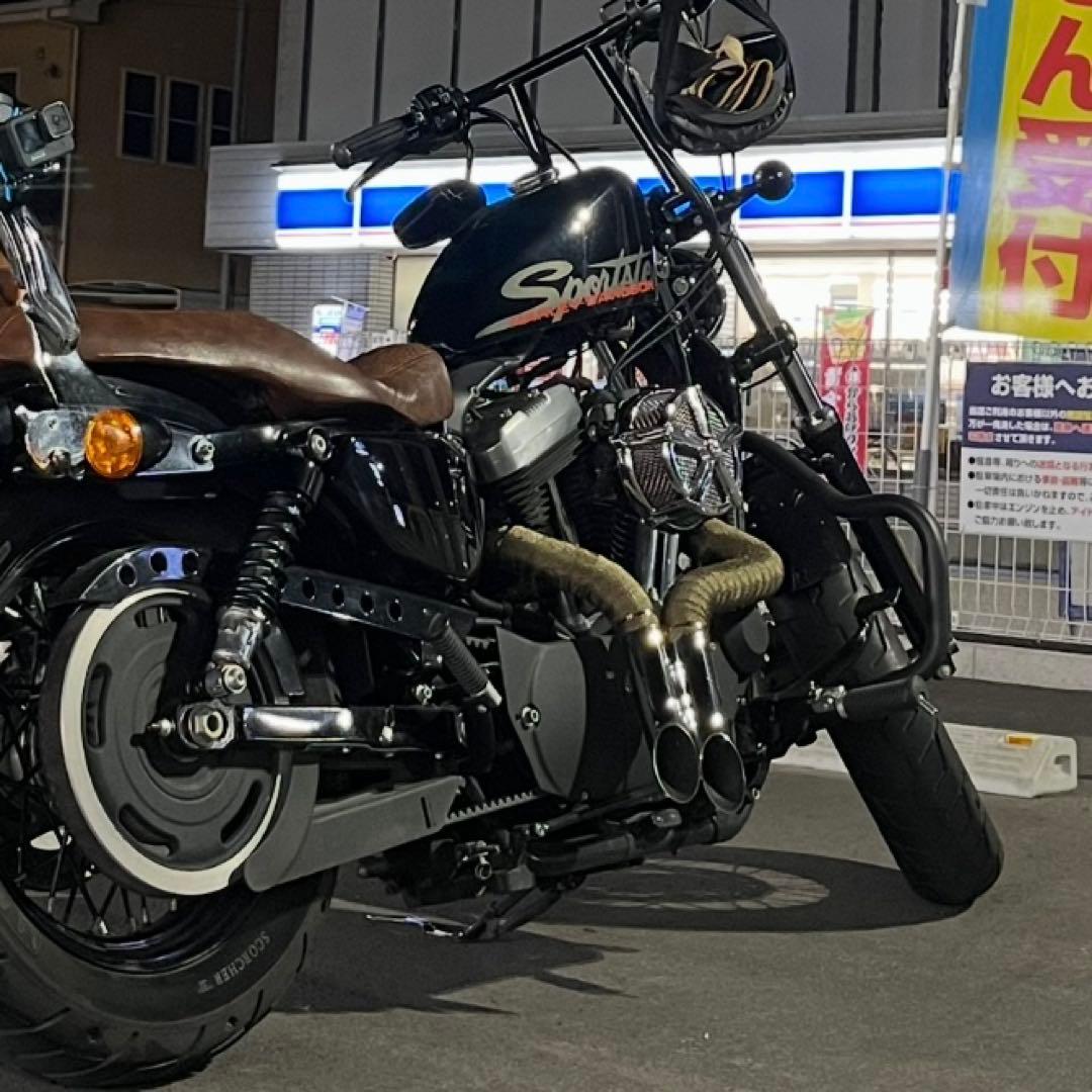 Harley Davidson Yパイプマフラー