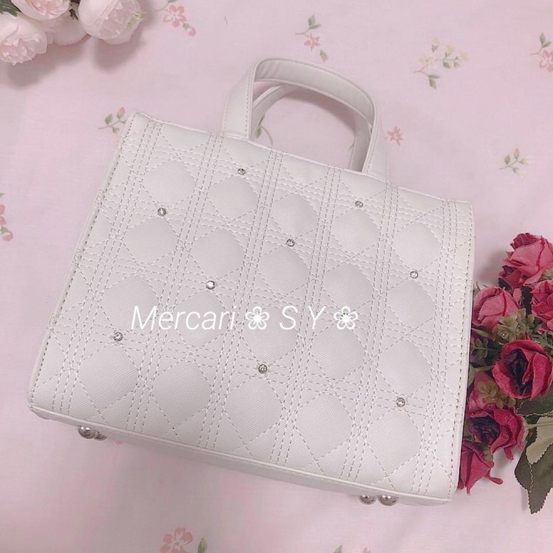 ❤︎4点セット❤︎ pium、量産型、ビジューバッグ、honey mew